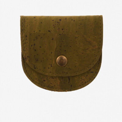 Novčanik dugme zeleni